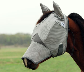 CASHEL CRUSADER (COOL) FLY MASK LONG with EARS