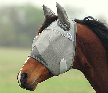CASHEL CRUSADER (COOL) FLY MASK STANDARD  with EARS